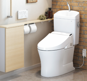 ピュアレストQR トイレ正面写真
