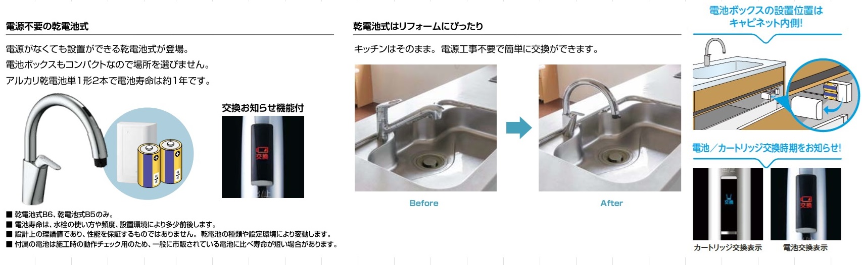 電池のメリット