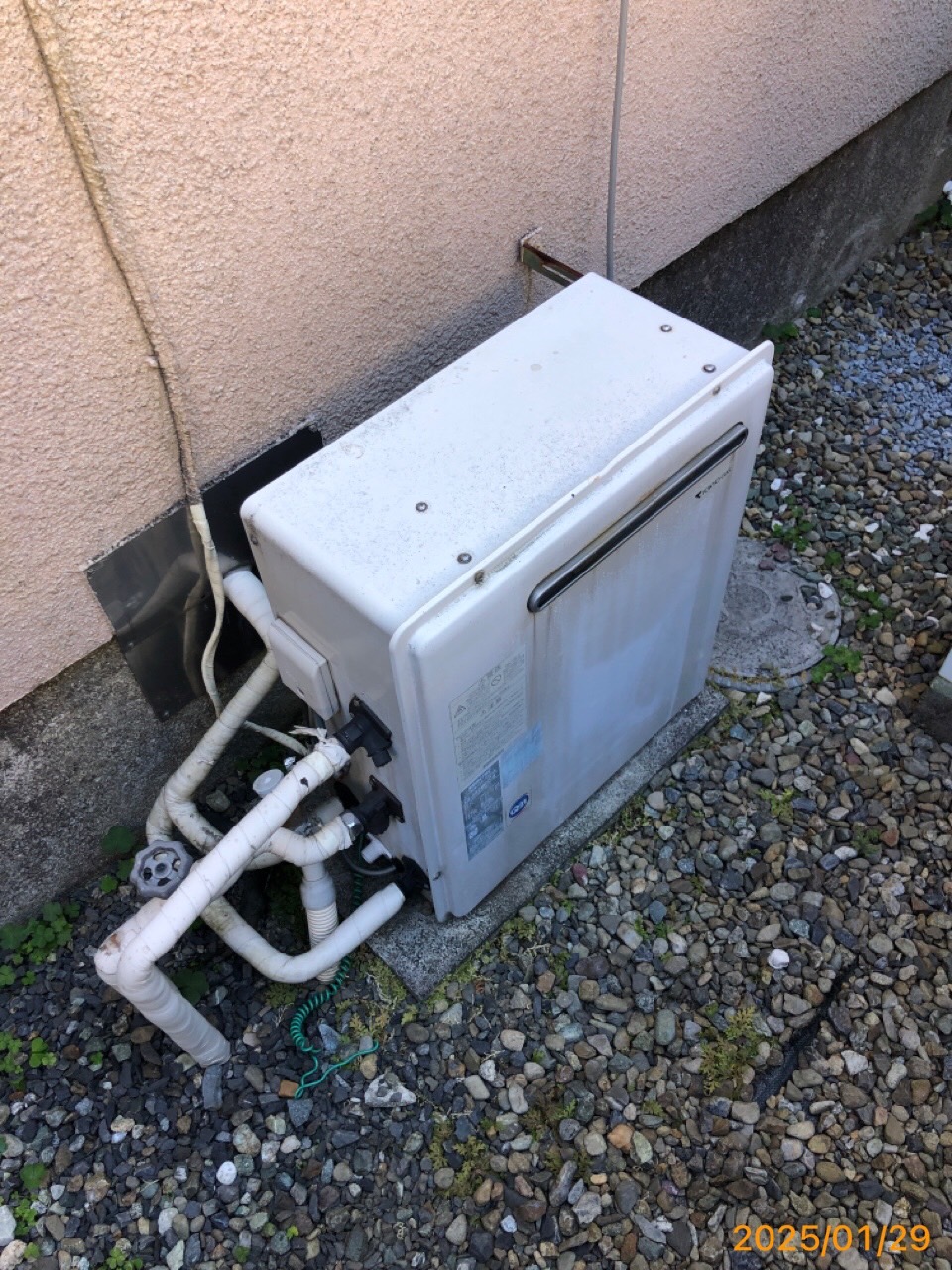 施工前 給湯器