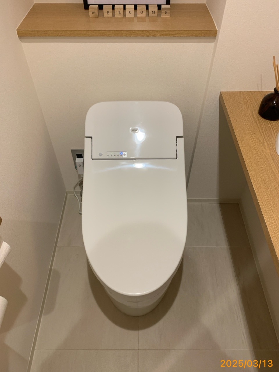施工後 トイレ