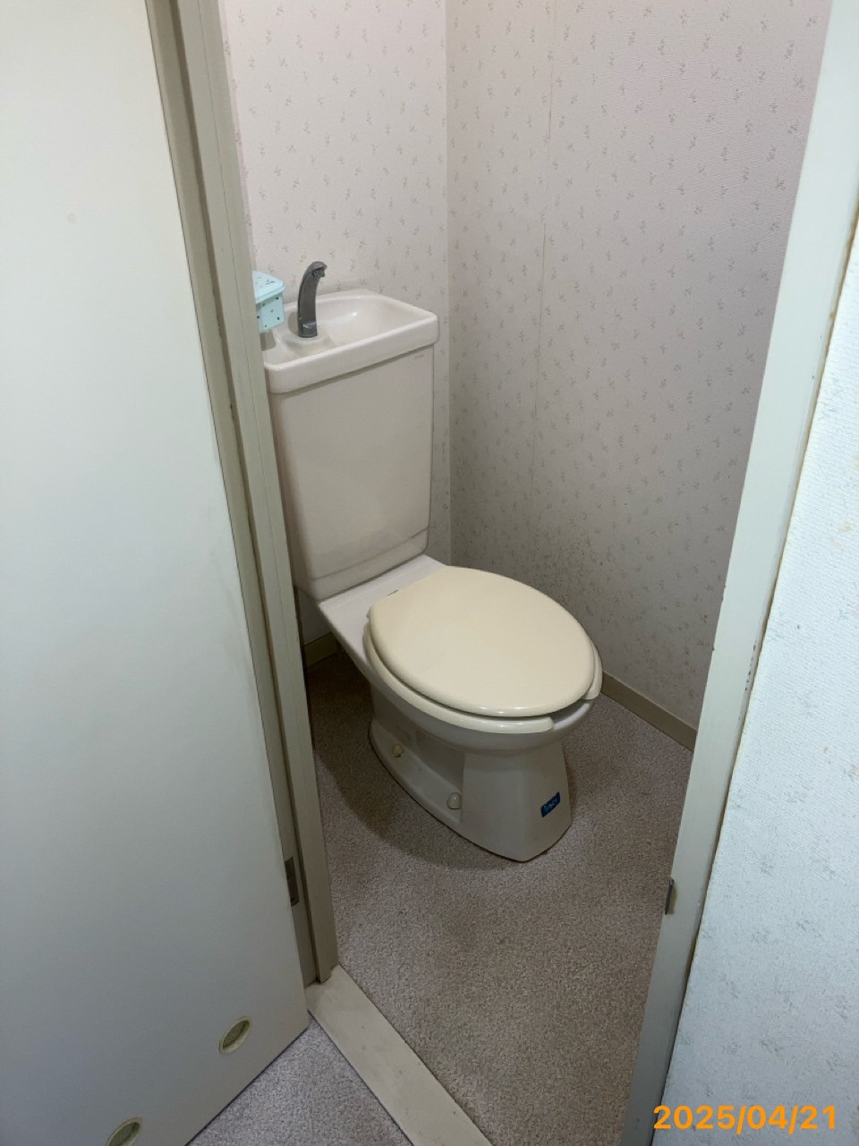 施工前 トイレ
