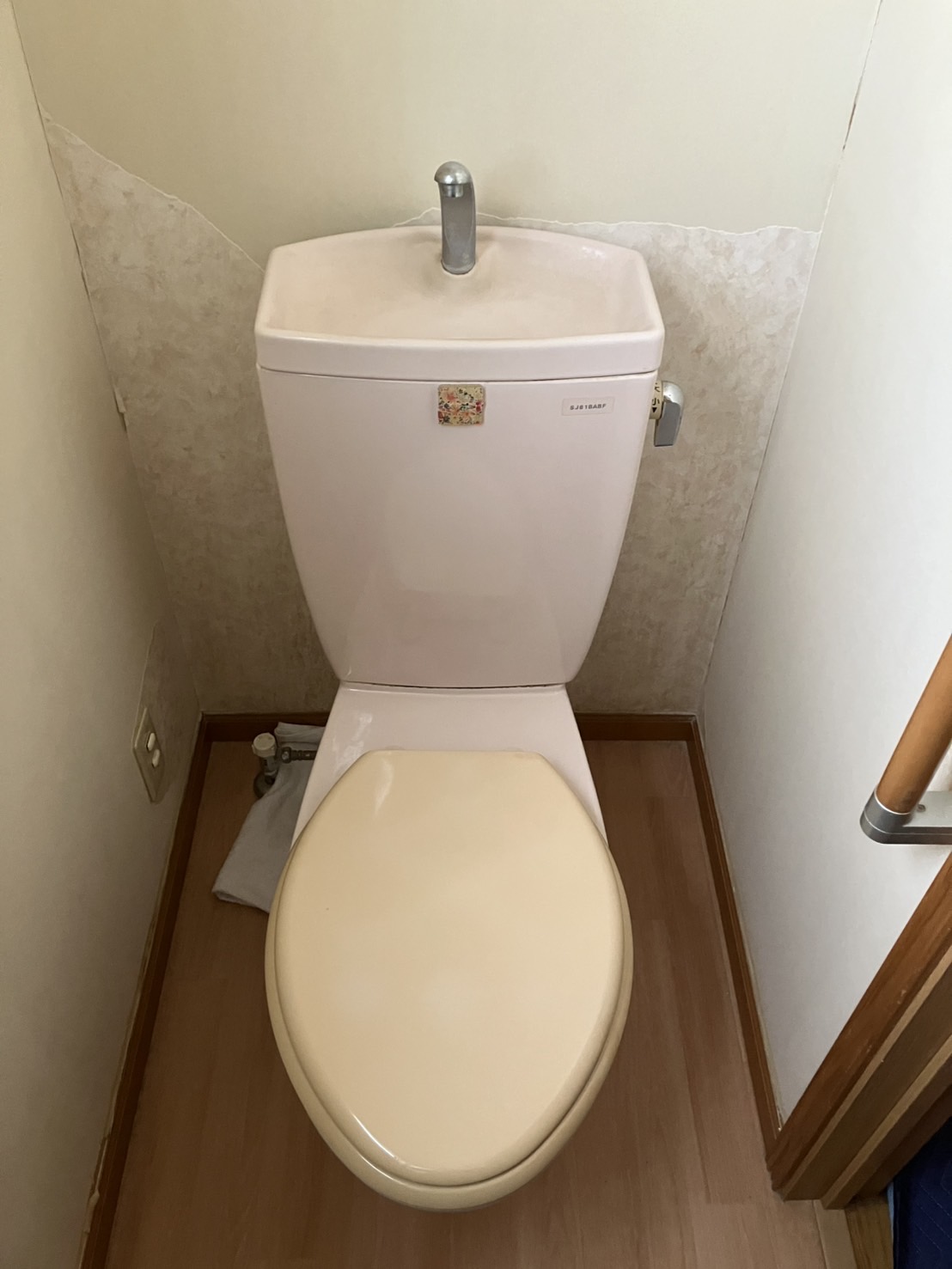 施工前 トイレ