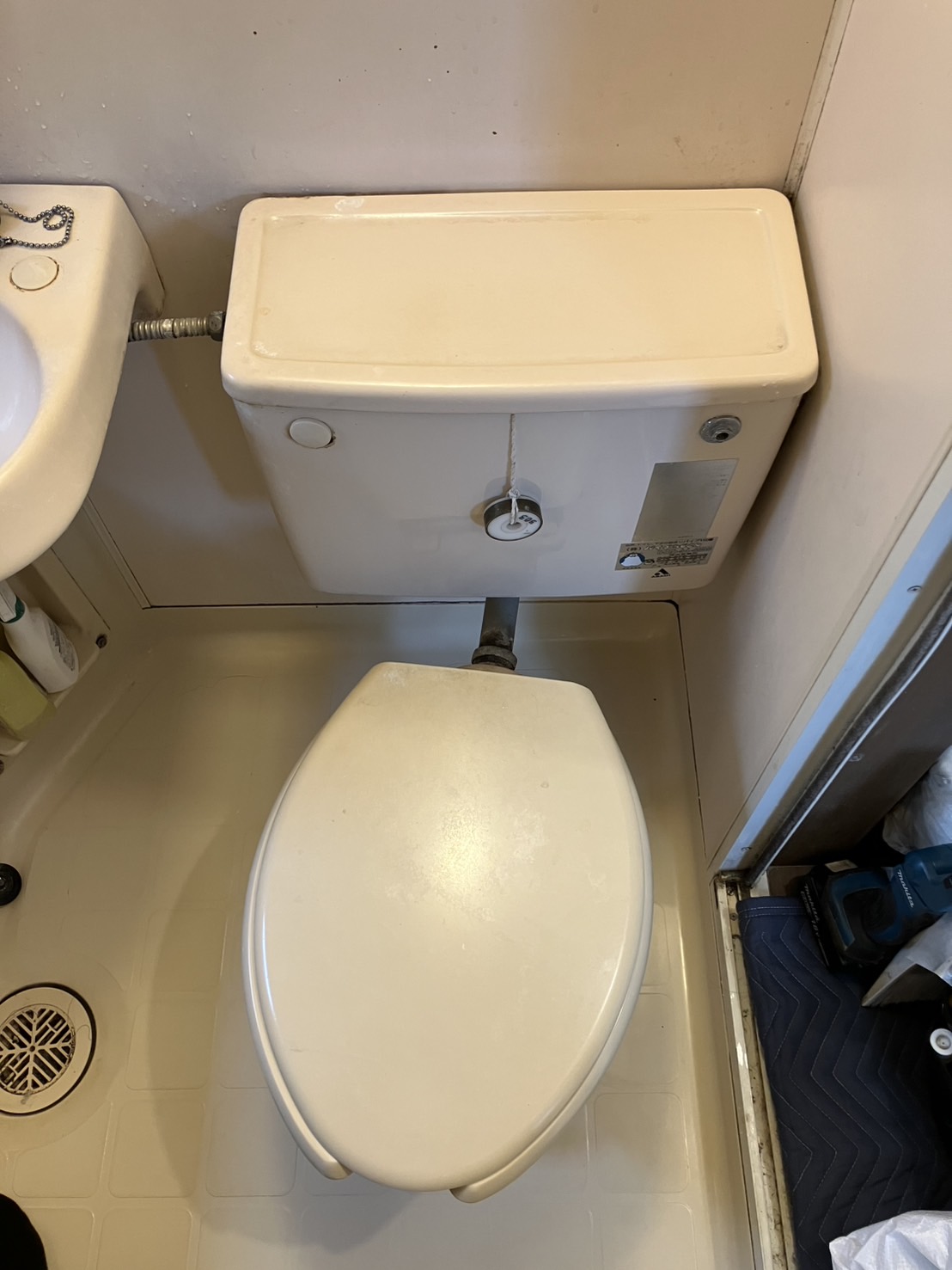 施工前 トイレ