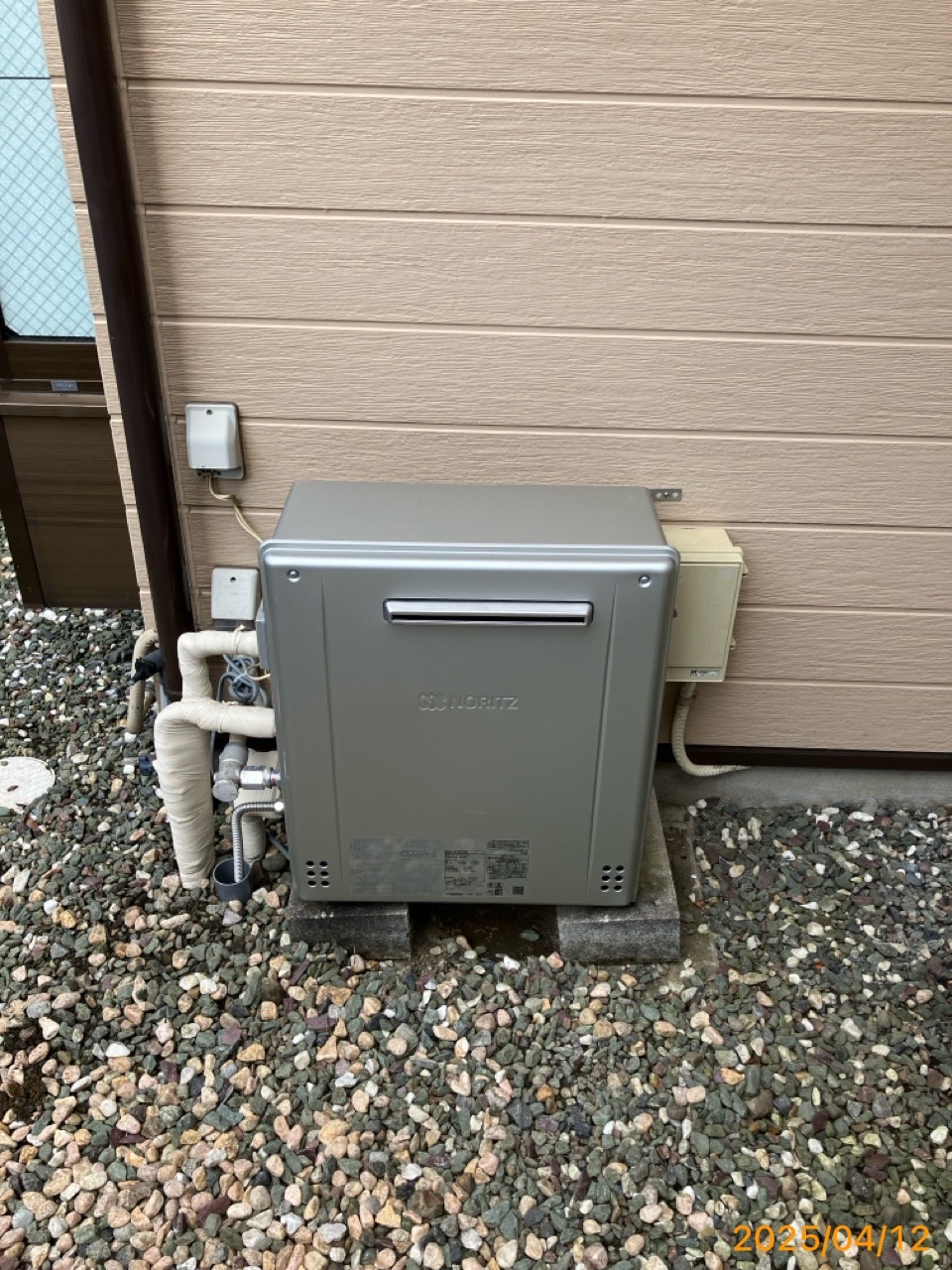 施工後　給湯器