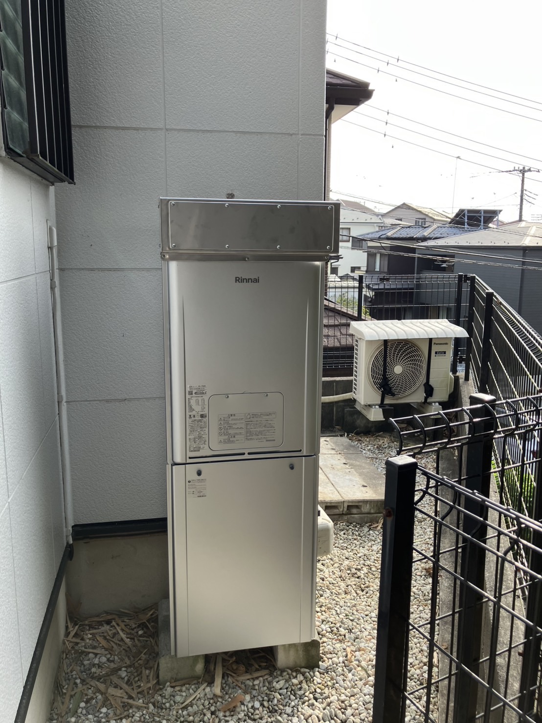 施工後　給湯器