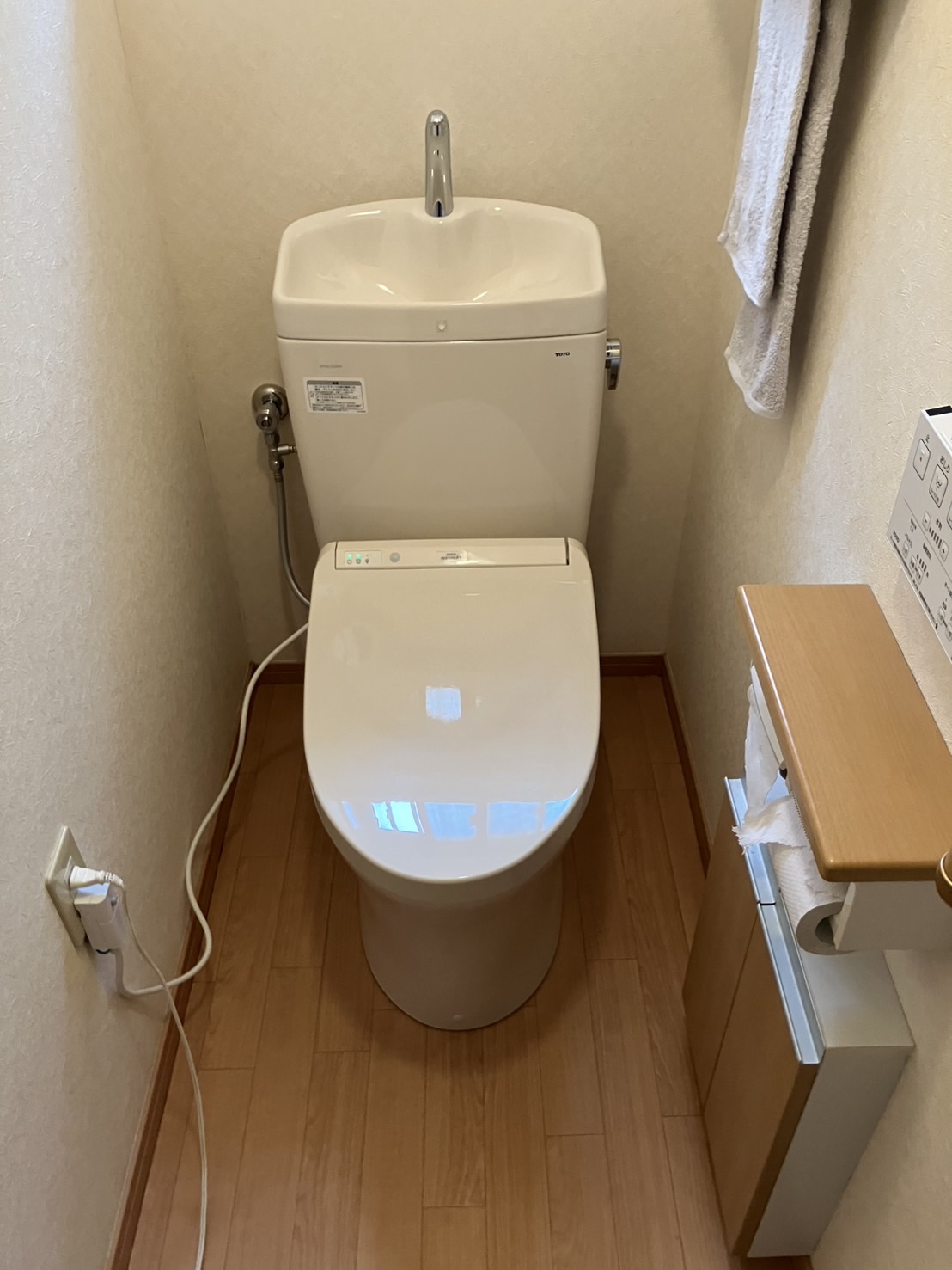 施工後 トイレ