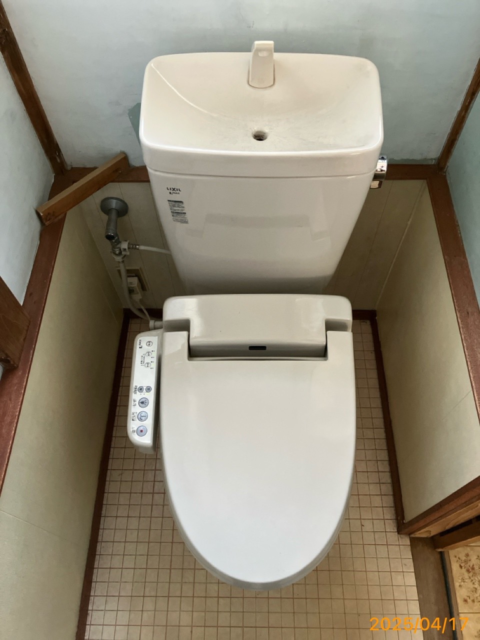施工前 トイレ
