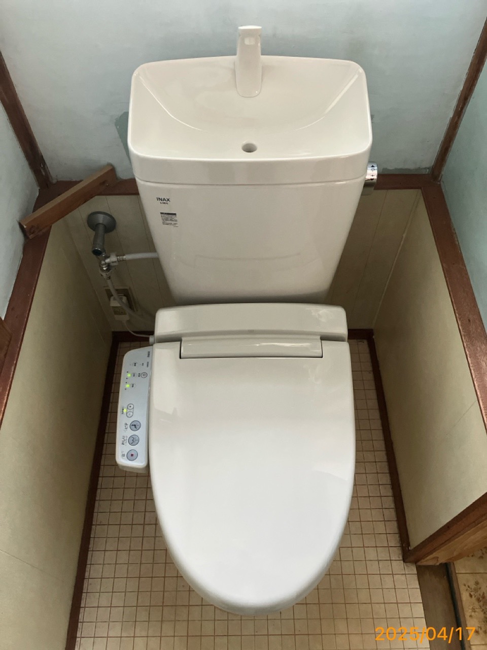 施工後 トイレ