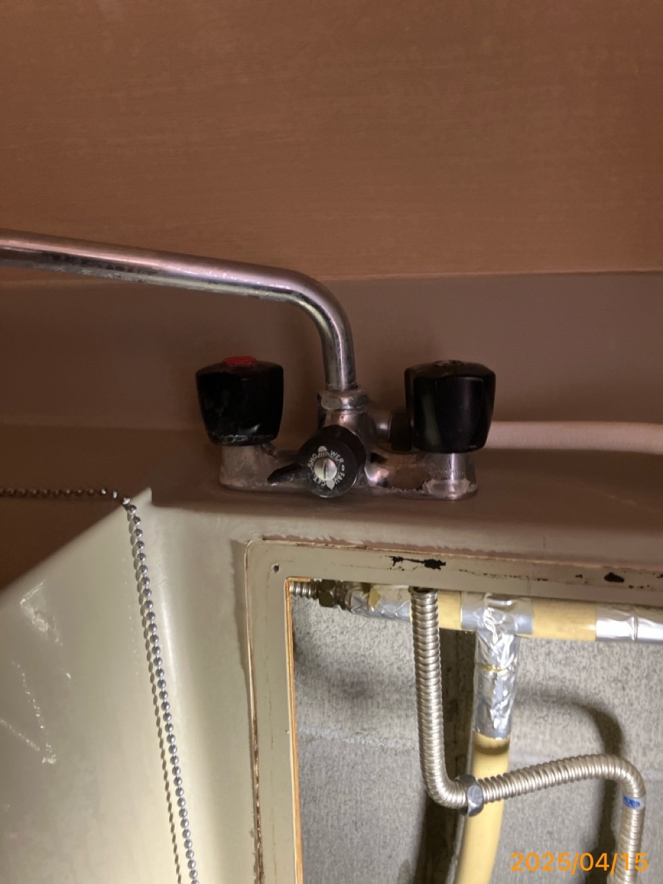 施工前 浴室水栓