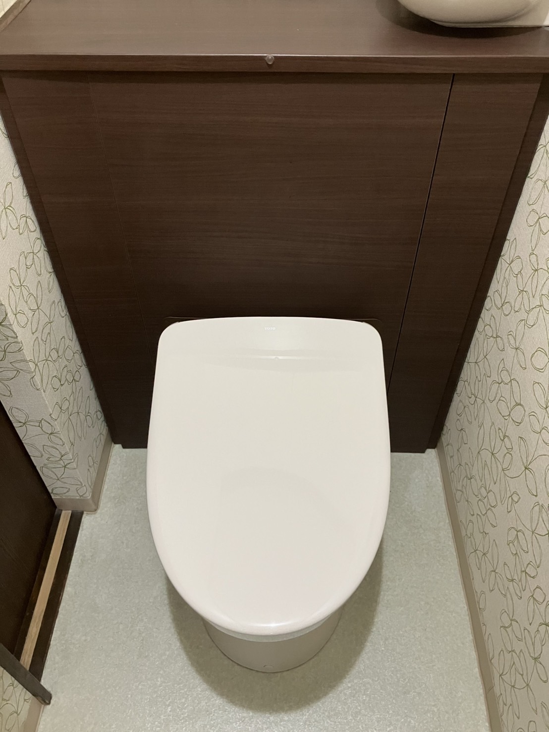 施工後 トイレ
