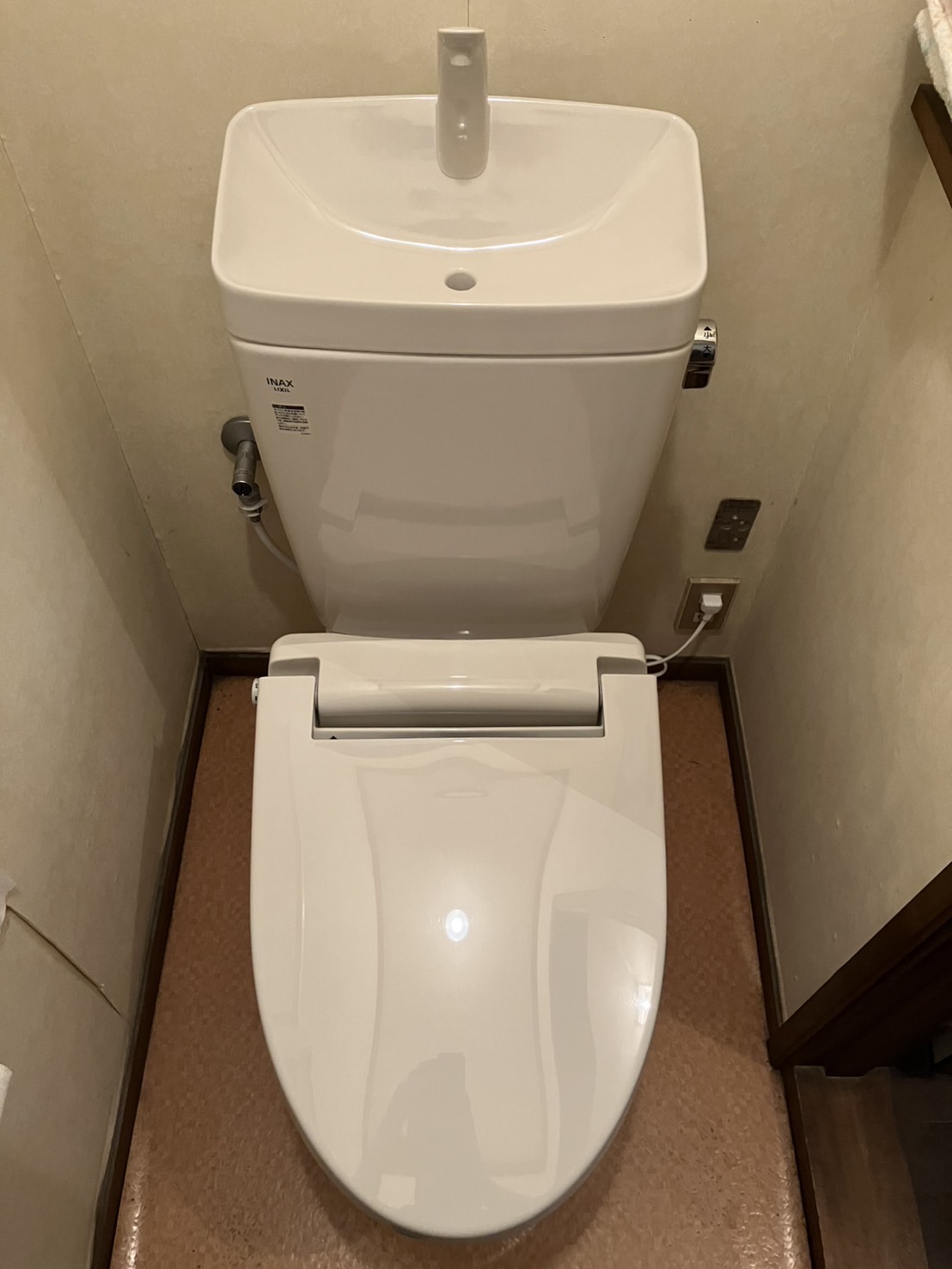 施工後 トイレ