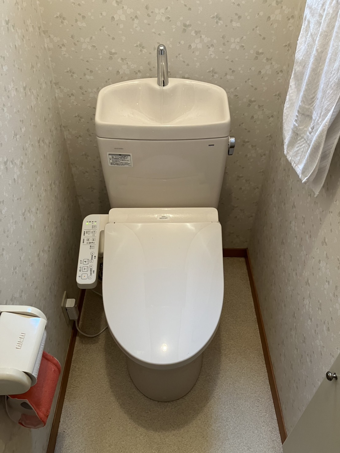 施工後 トイレ
