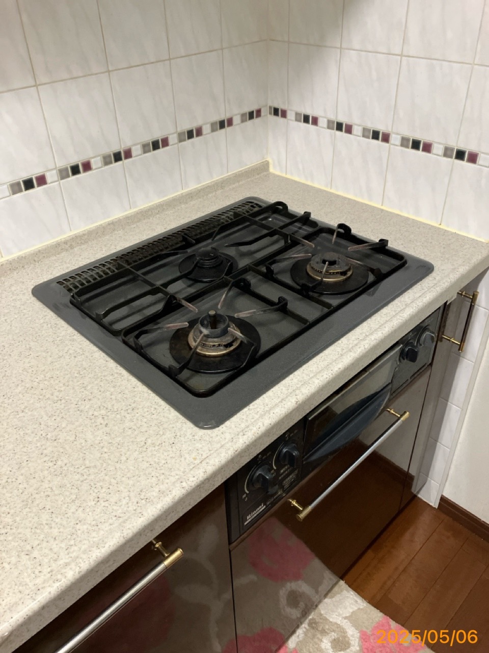施工前　コンロ