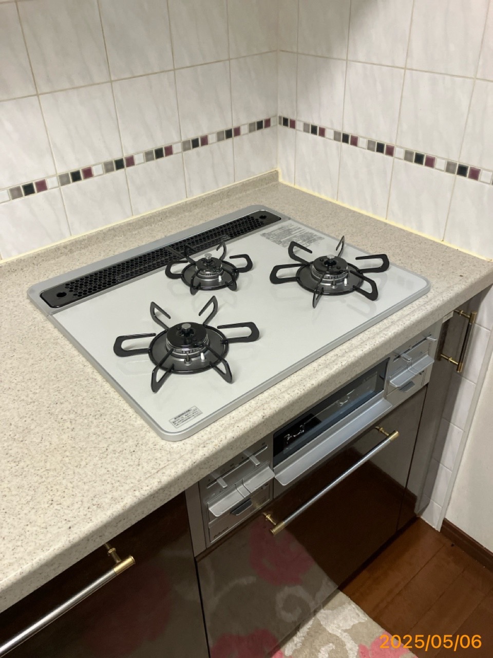 施工後　コンロ