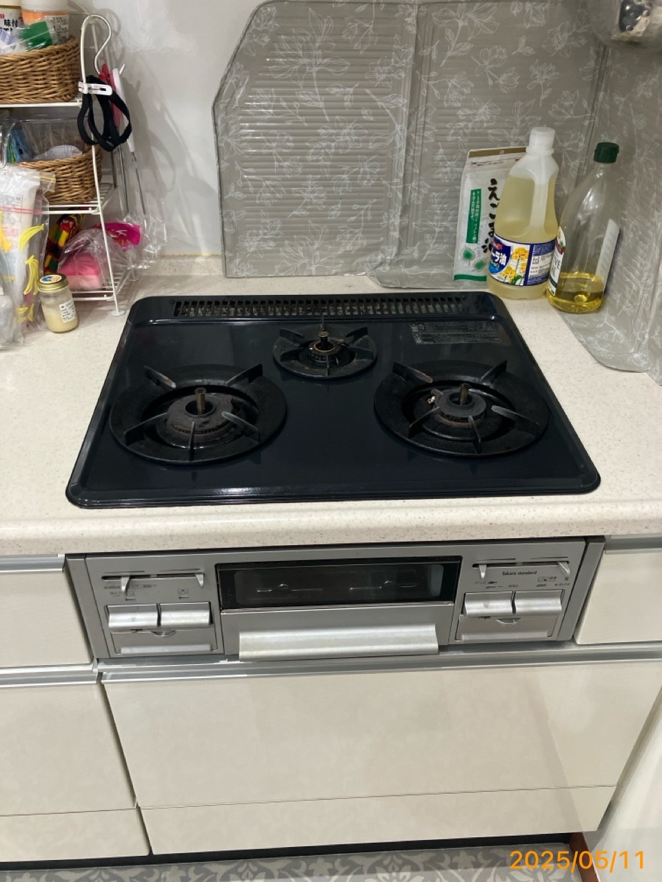 施工前　コンロ