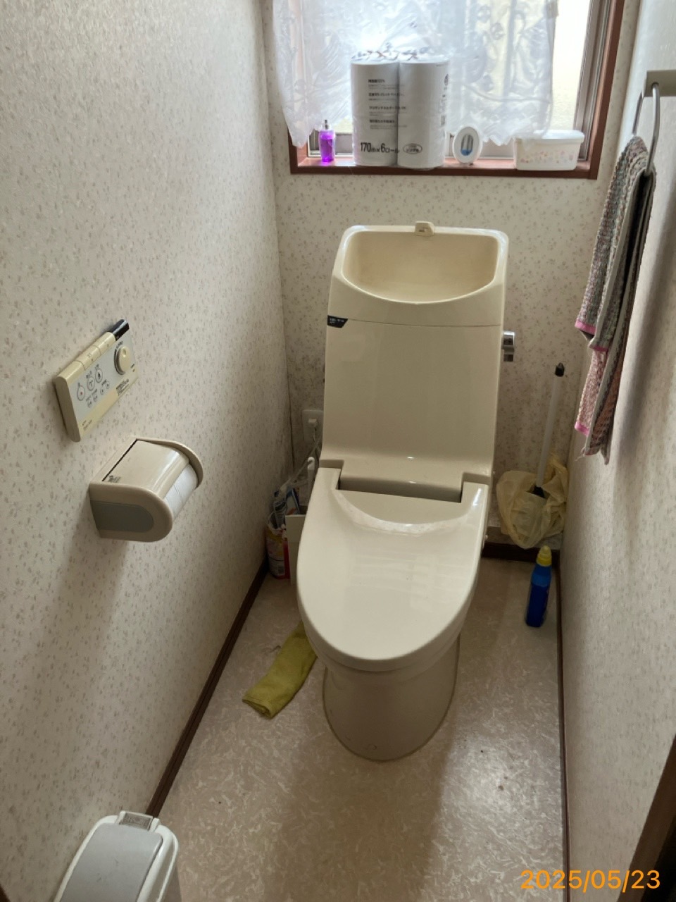 施工前　トイレ
