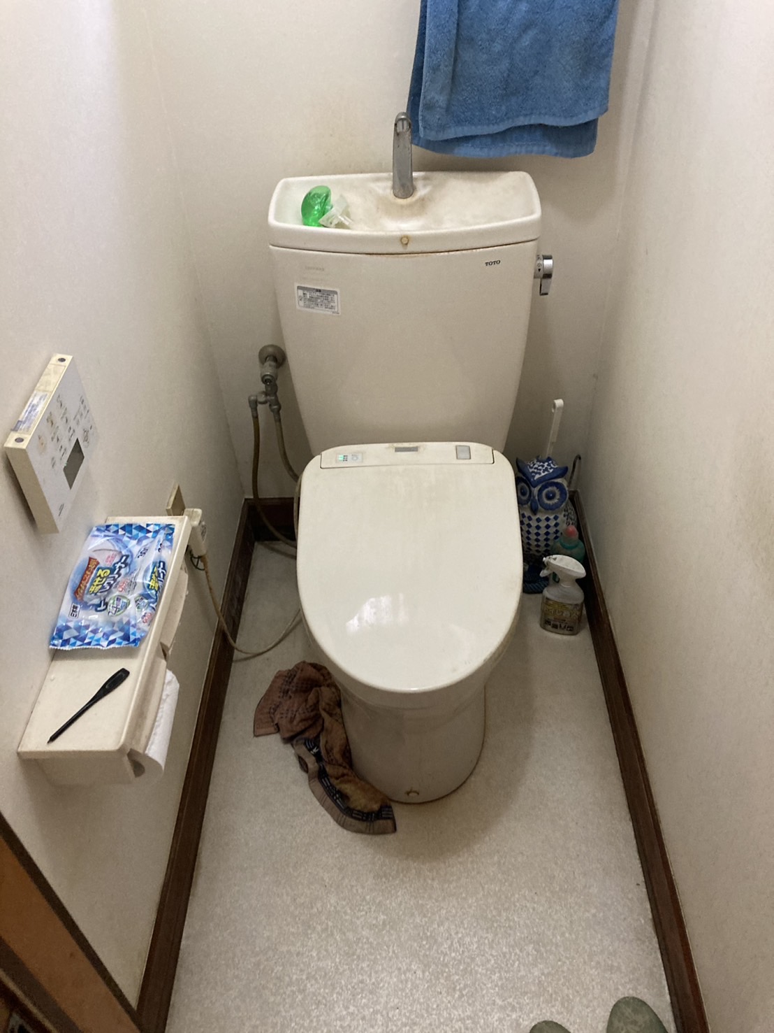 施工前 トイレ