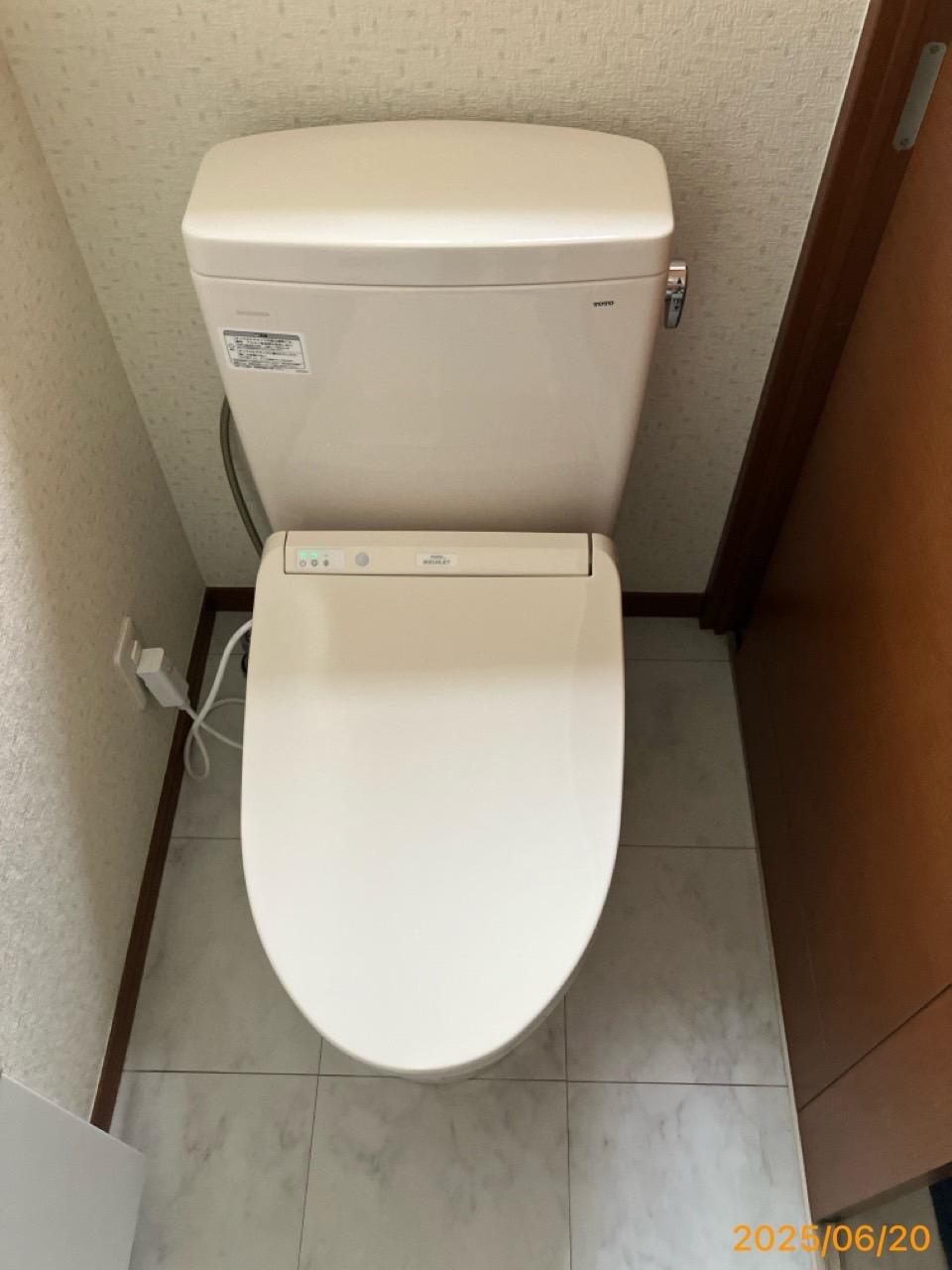 施工後　トイレ