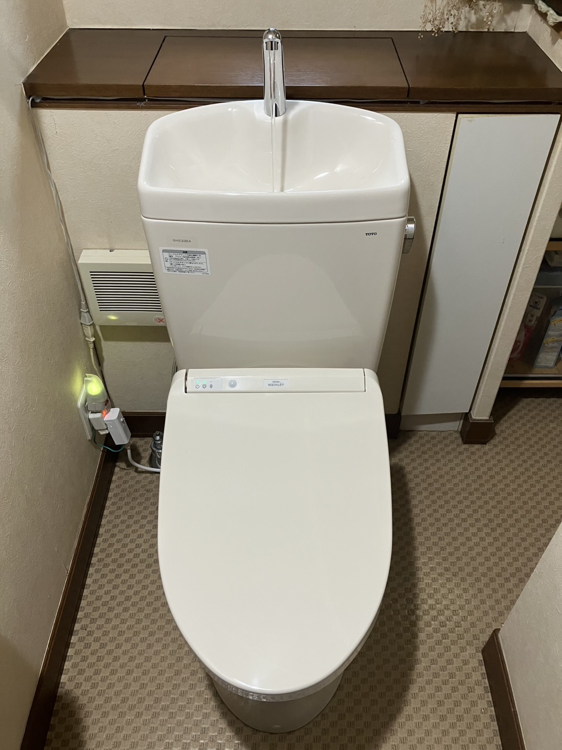 施工後 トイレ