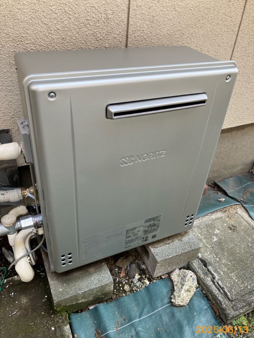 施工後　給湯器