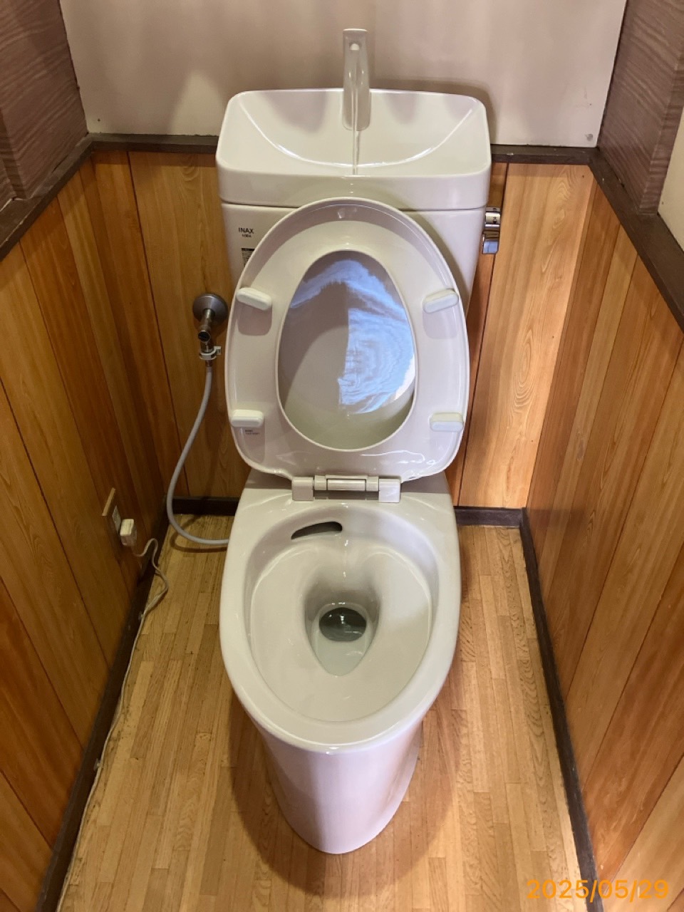 施工後 トイレ