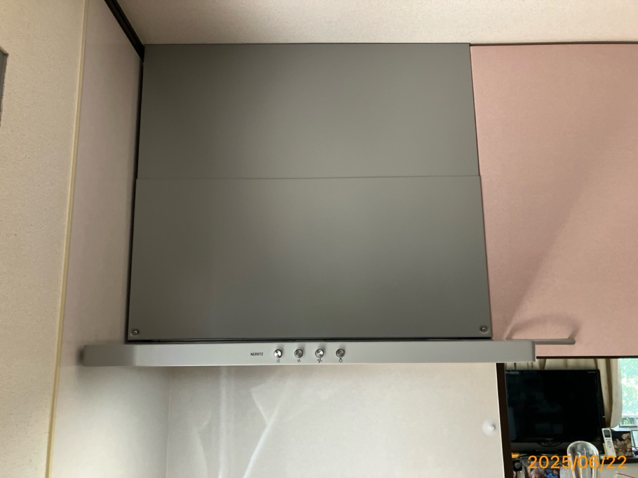 施工後　レンジフード
