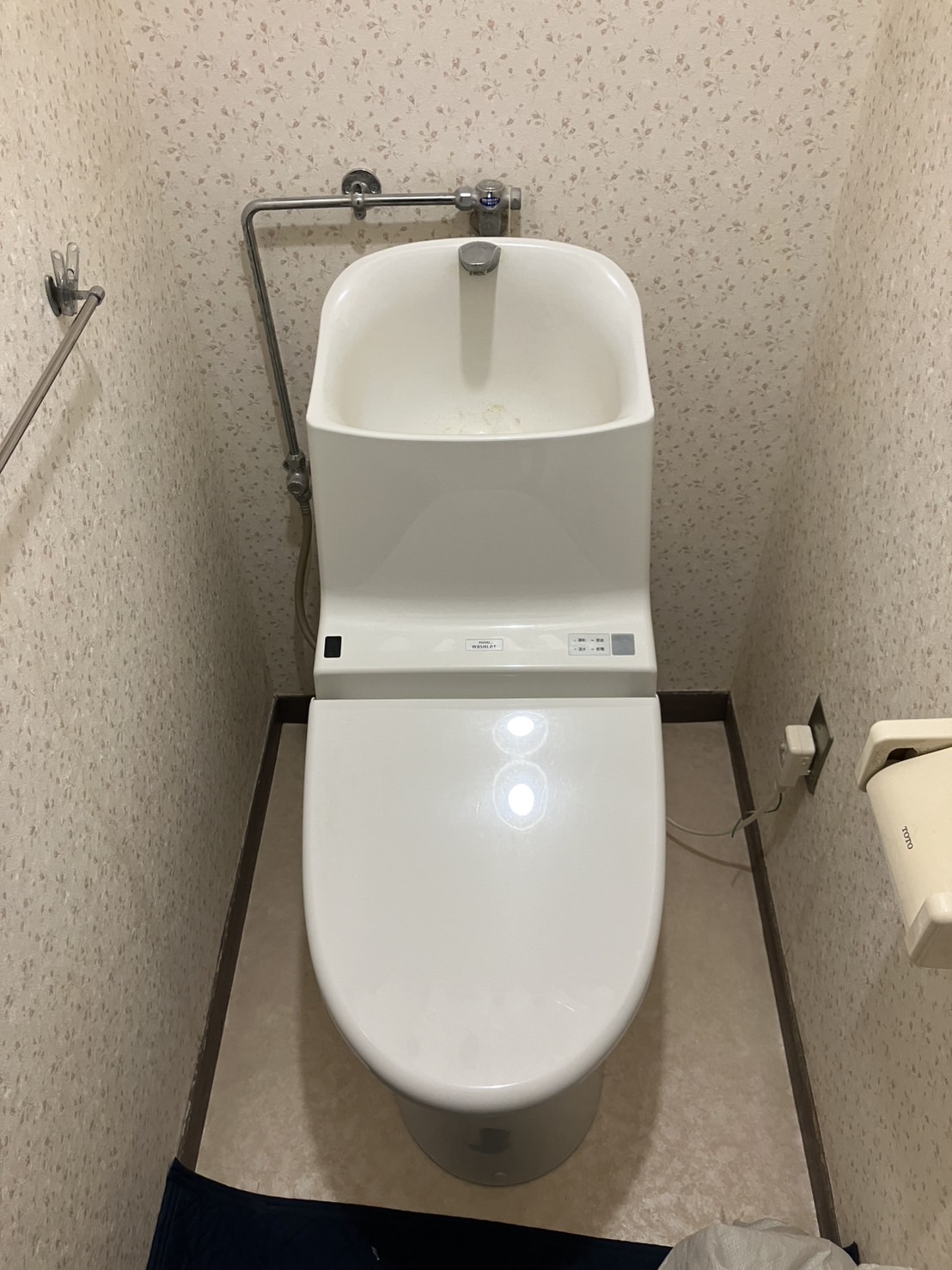 施工前　トイレ