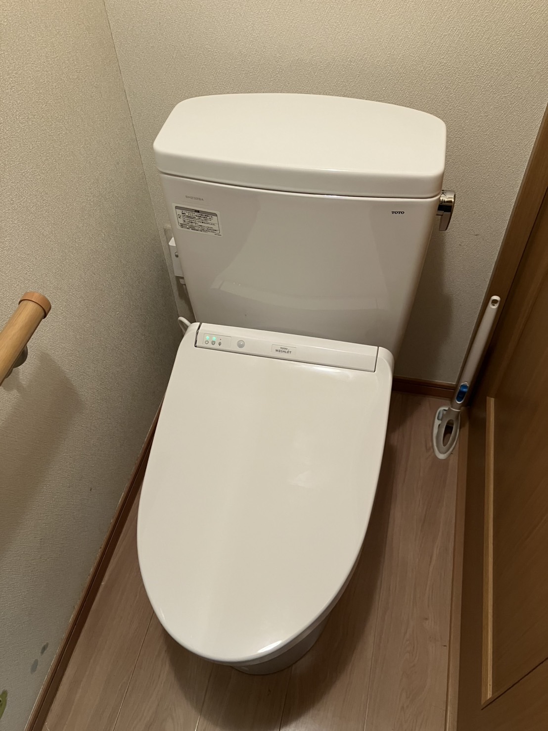 施工後 トイレ