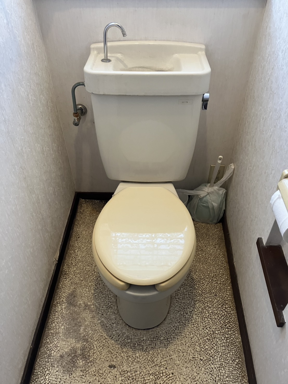 施工前 トイレ