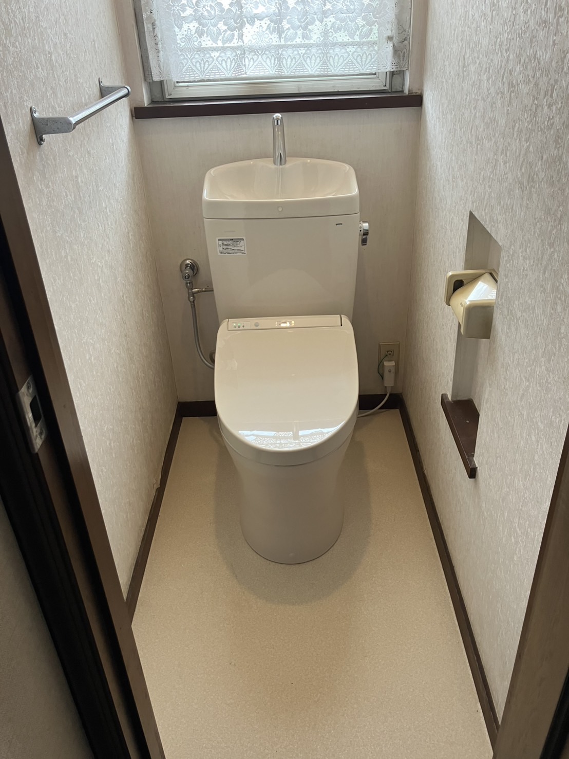 施工後 トイレ