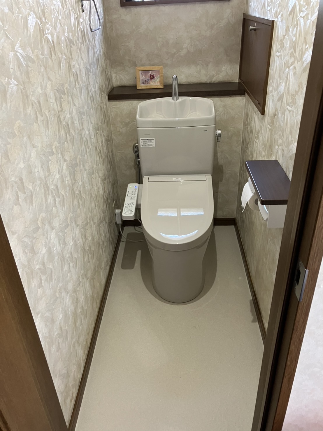施工後　トイレ