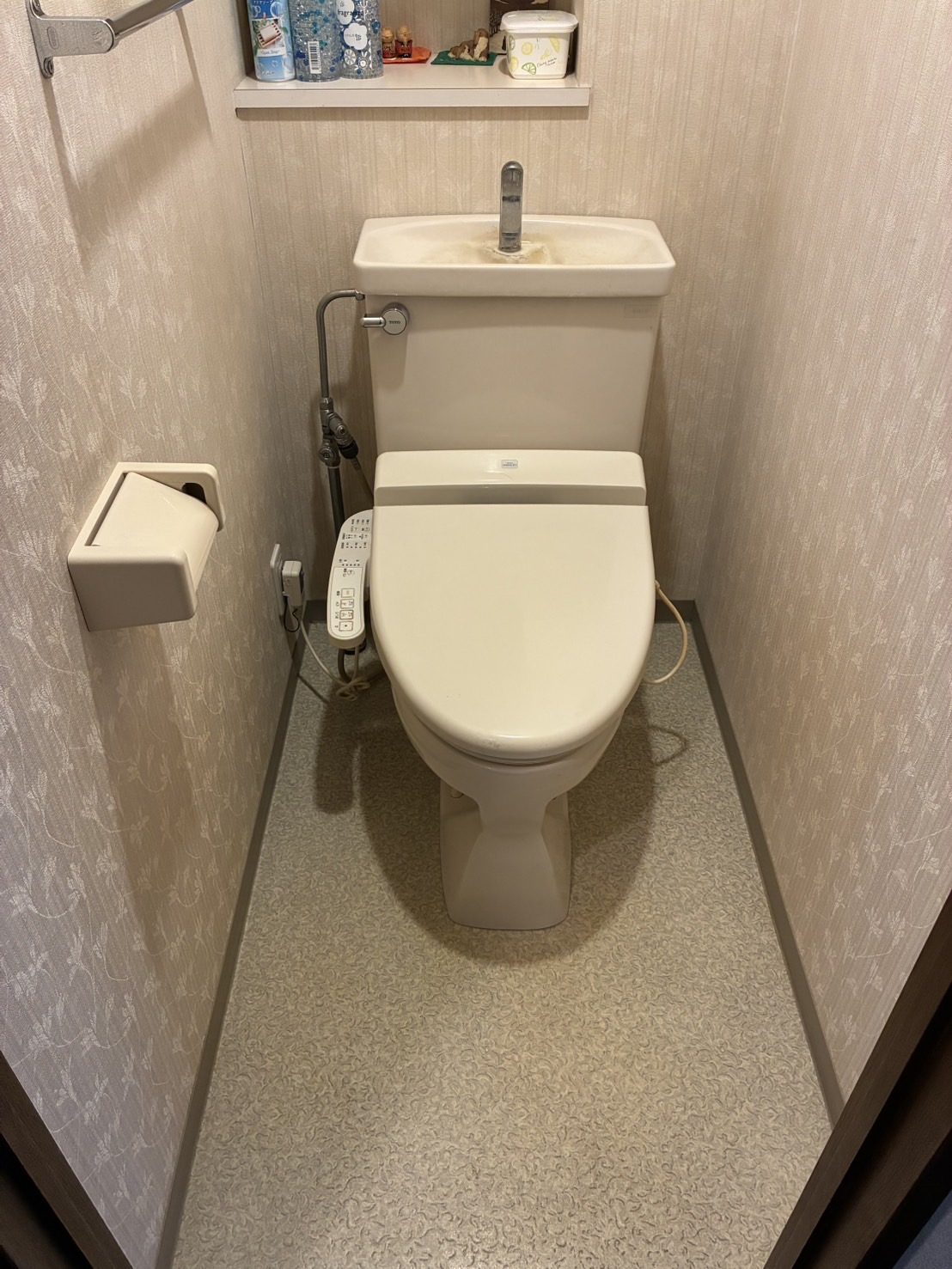 施工前 トイレ