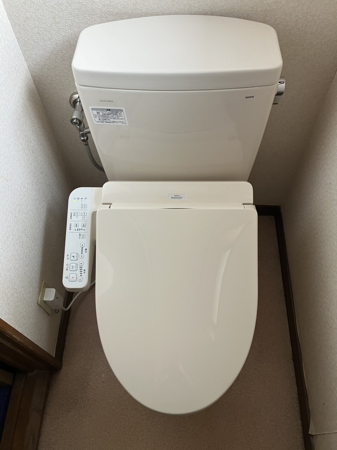 施工後　トイレ