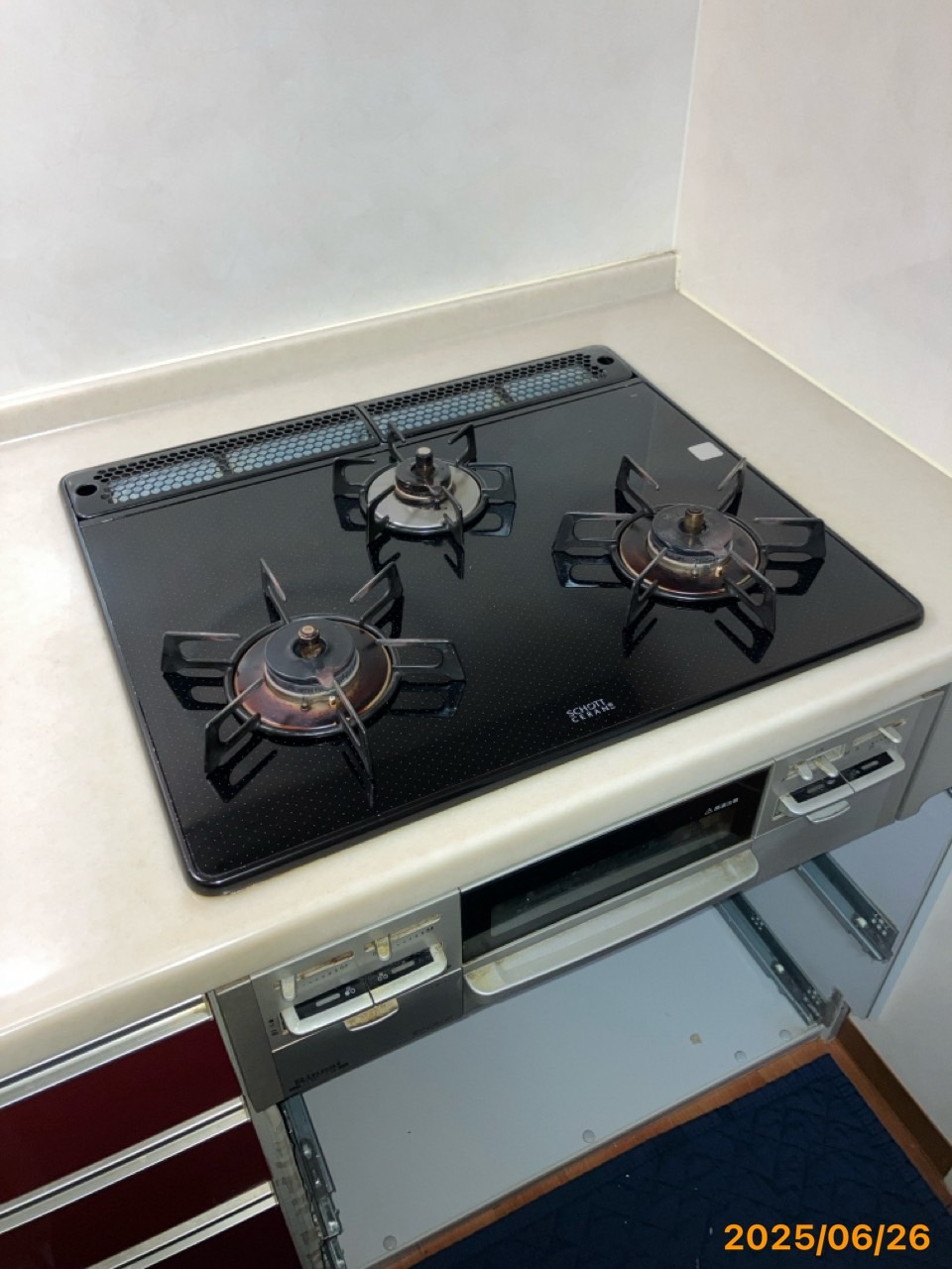 施工前 コンロ