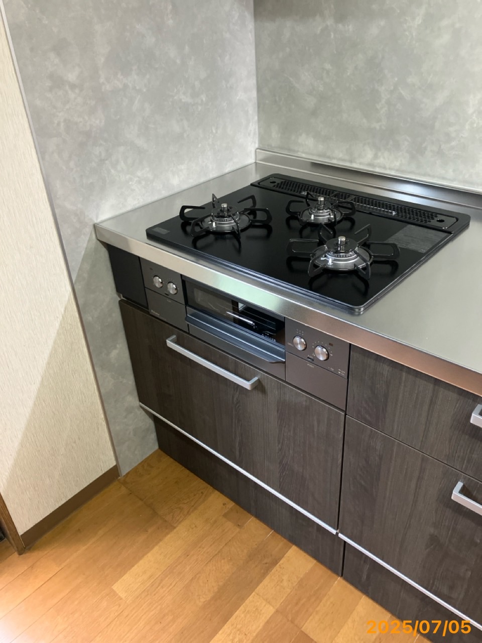 施工後 コンロ