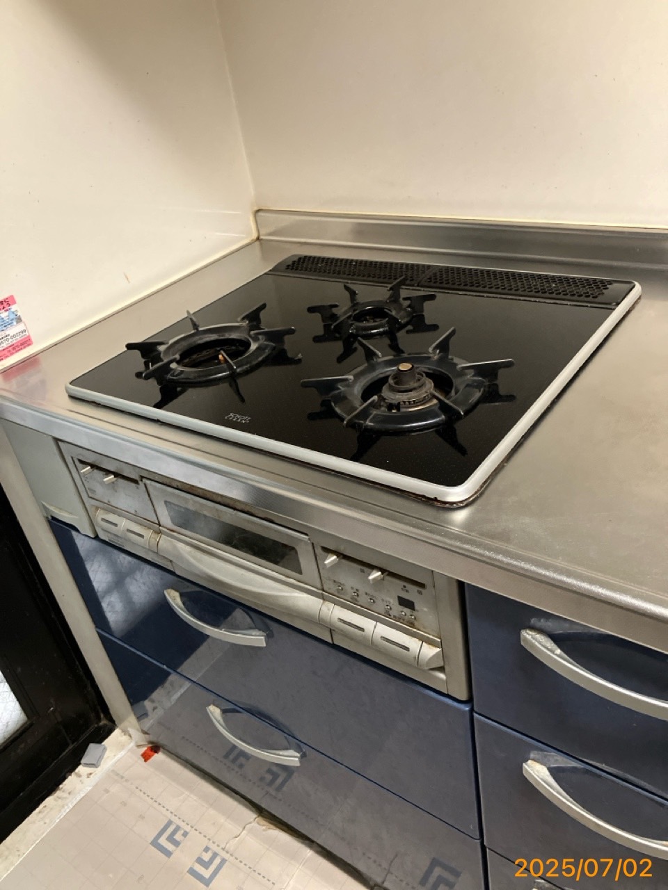 施工前　コンロ