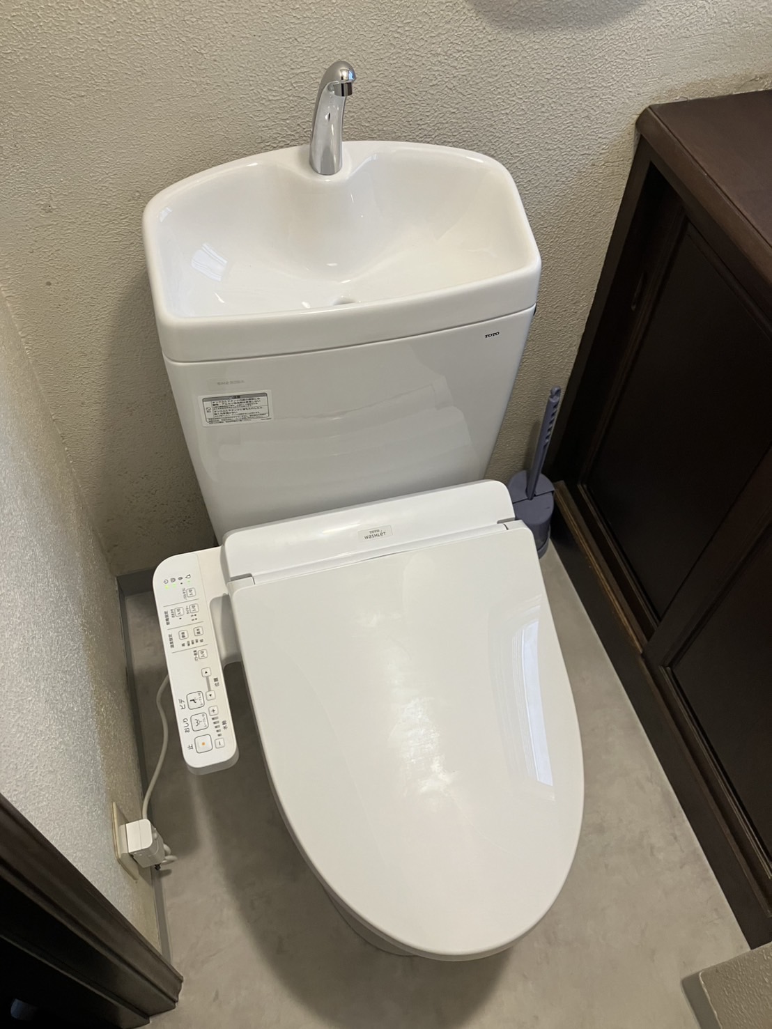 施工後　給湯器