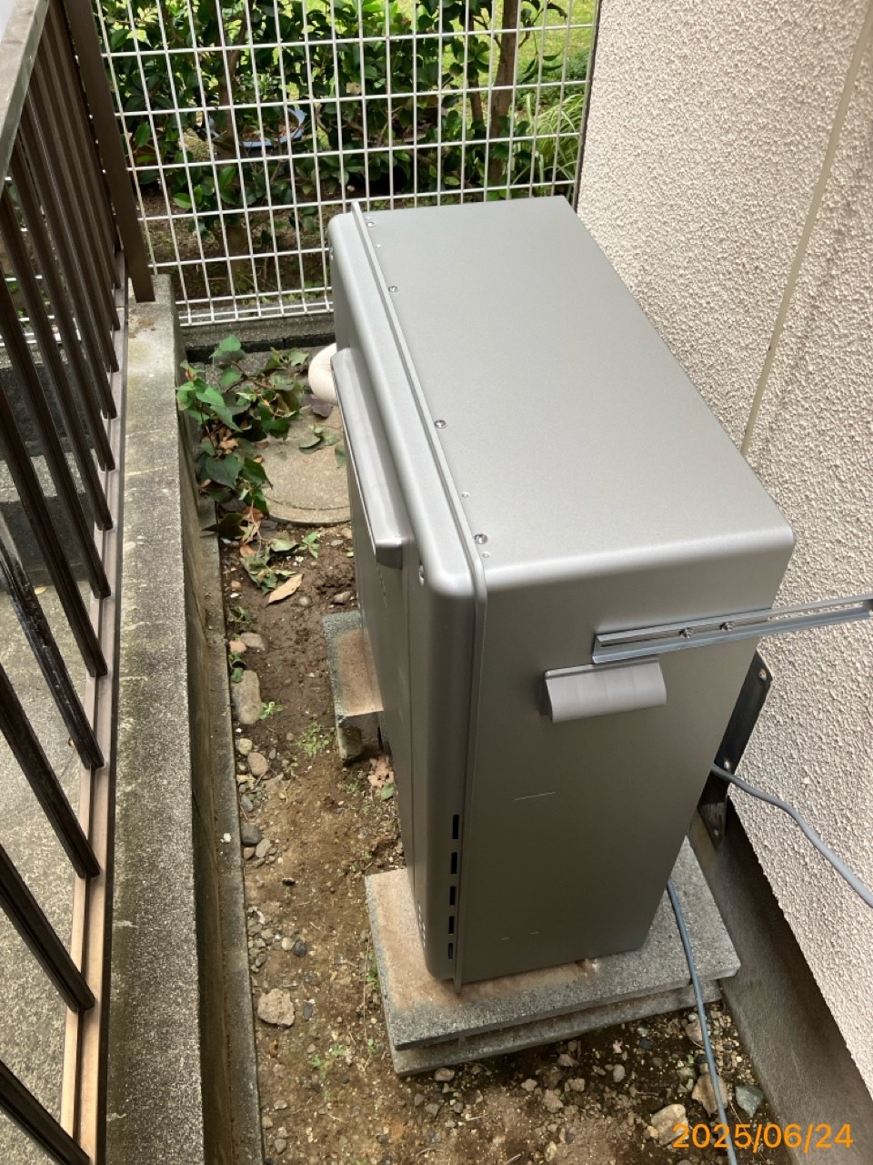 施工後　給湯器