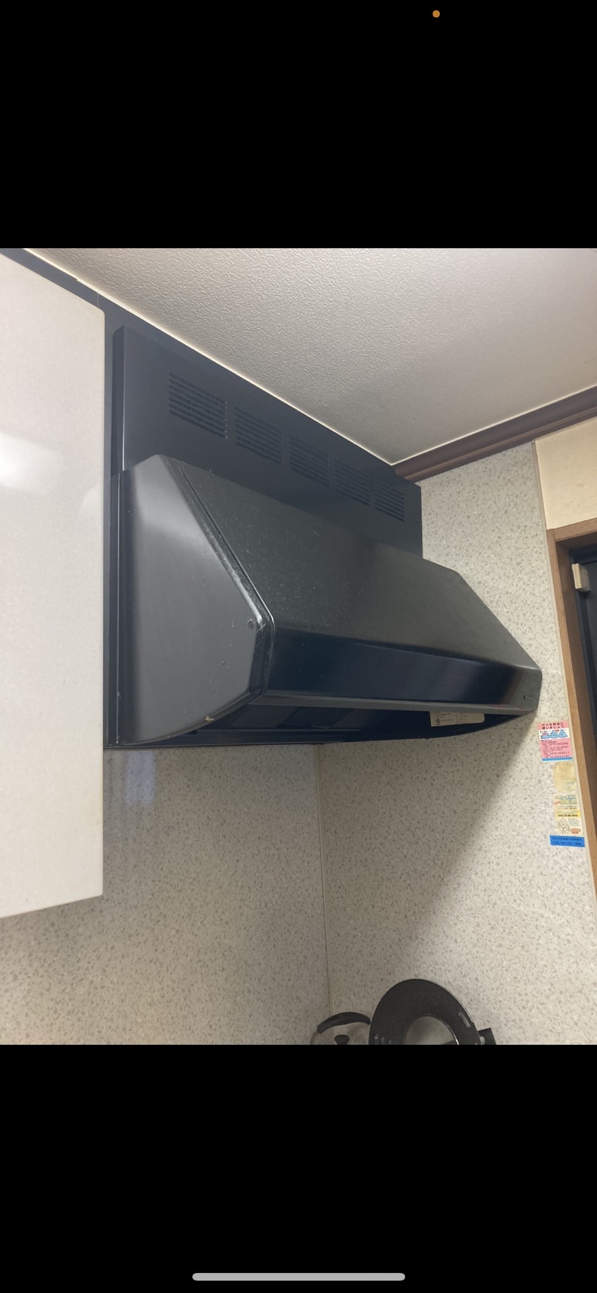 施工前　レンジフード