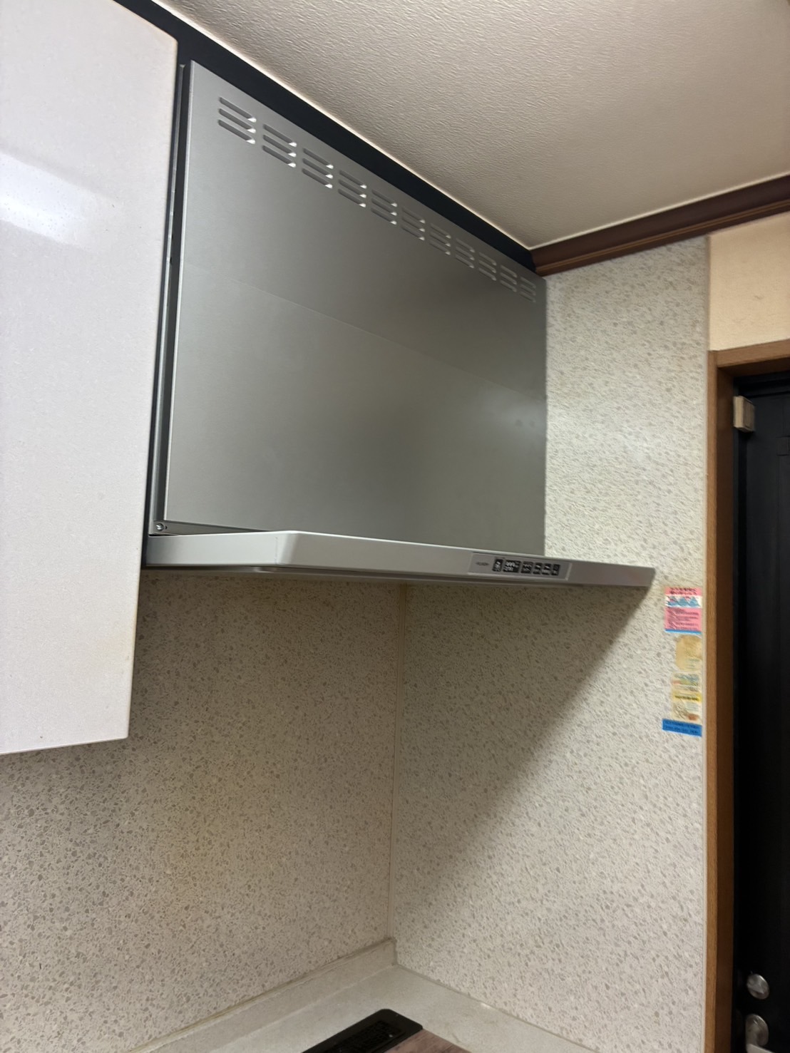 施工後　レンジフード