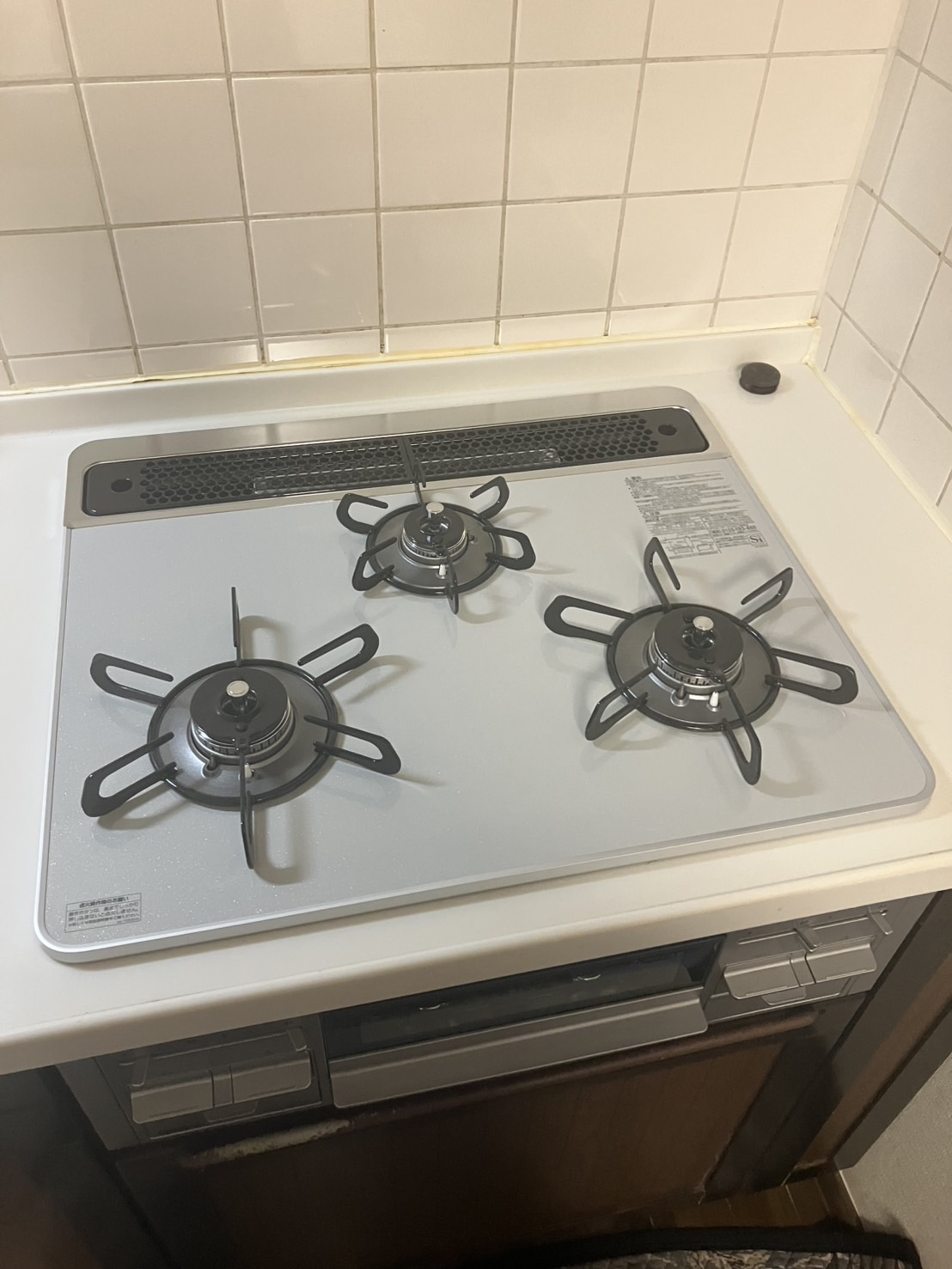 施工後　コンロ