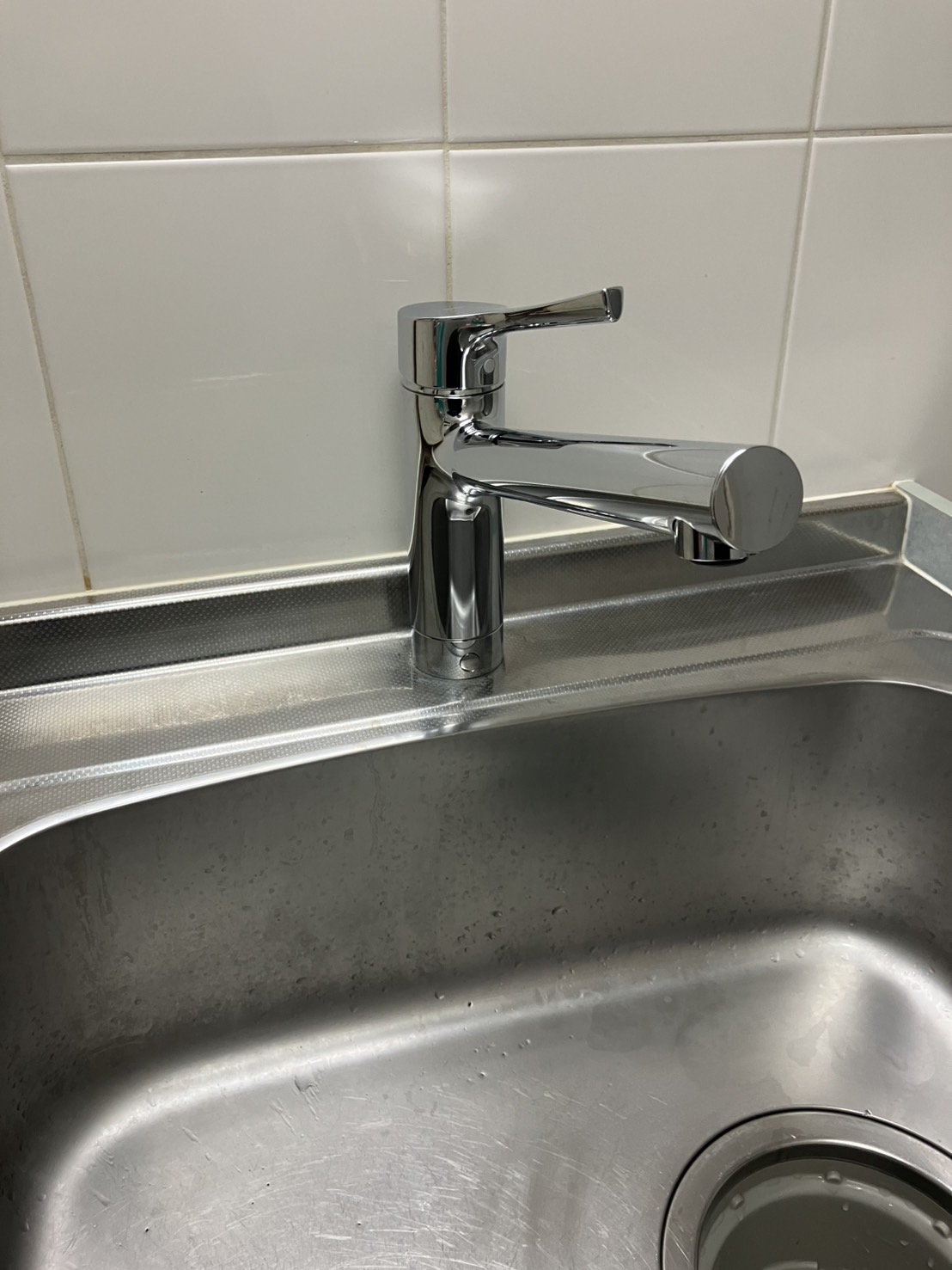 施工後　台所水栓（TKS05301J）