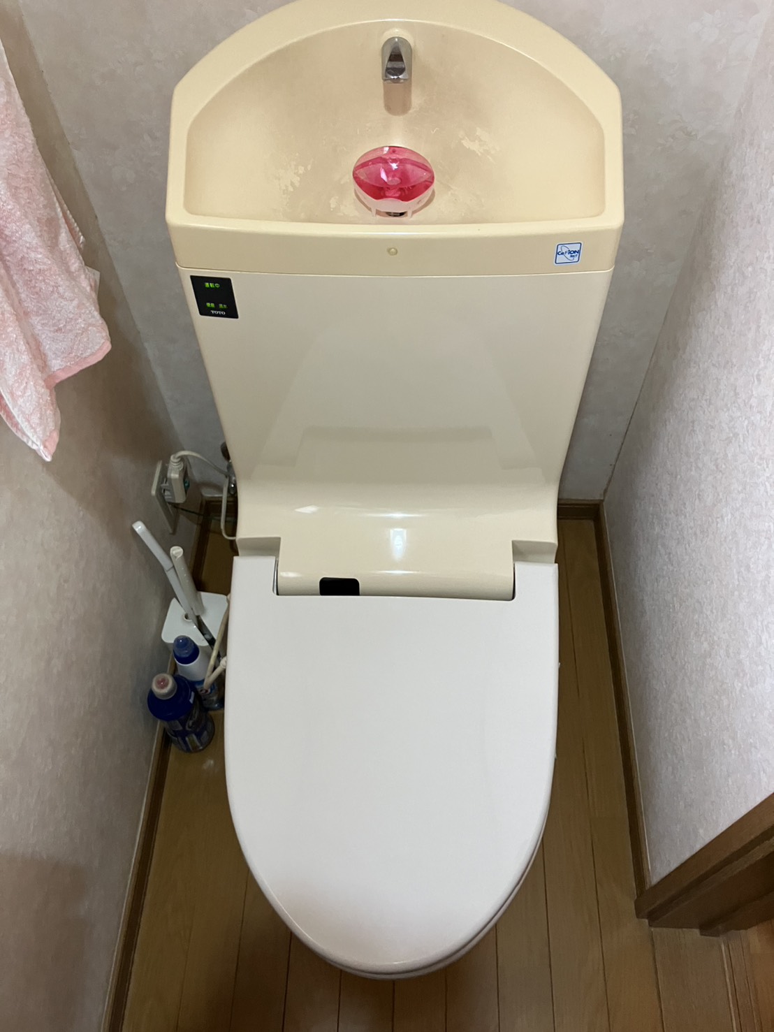 施工前　トイレ