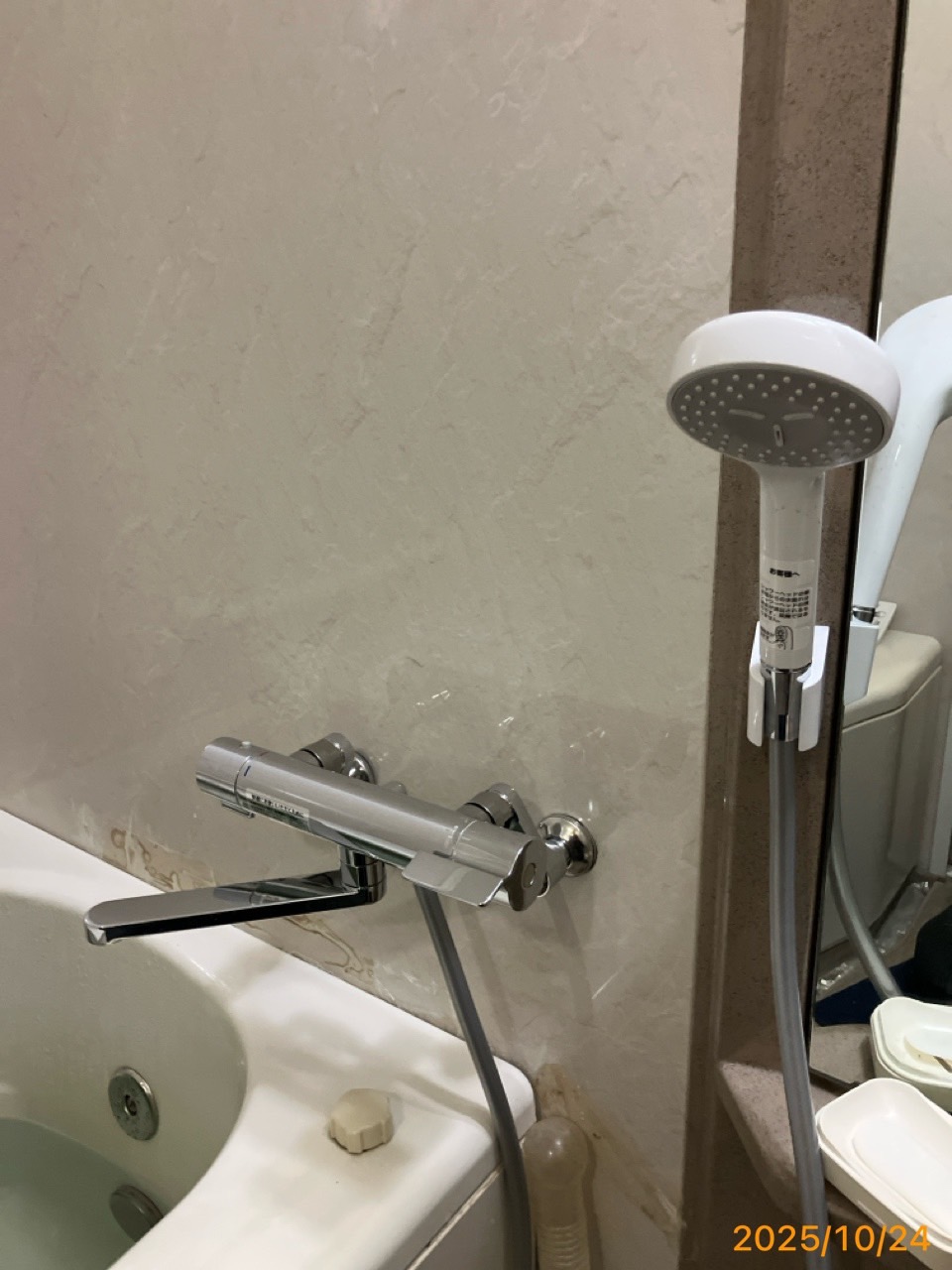 施工後　浴室水栓（TBV03401J1）