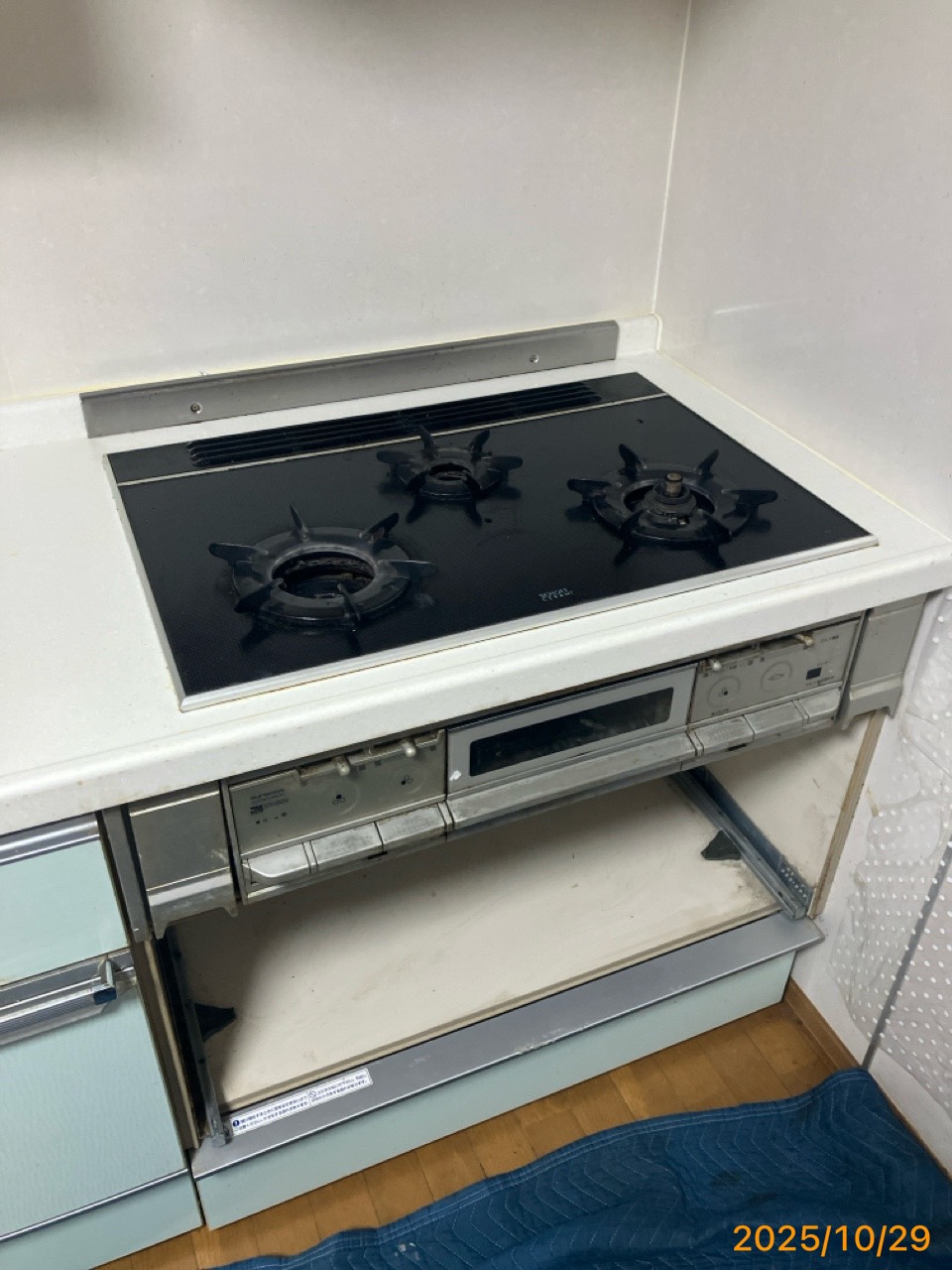 施工前　コンロ