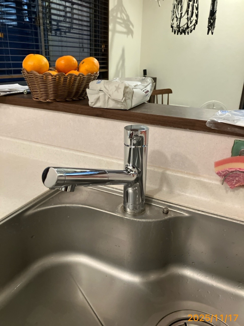 施工後　台所水栓（TKS05305JA）