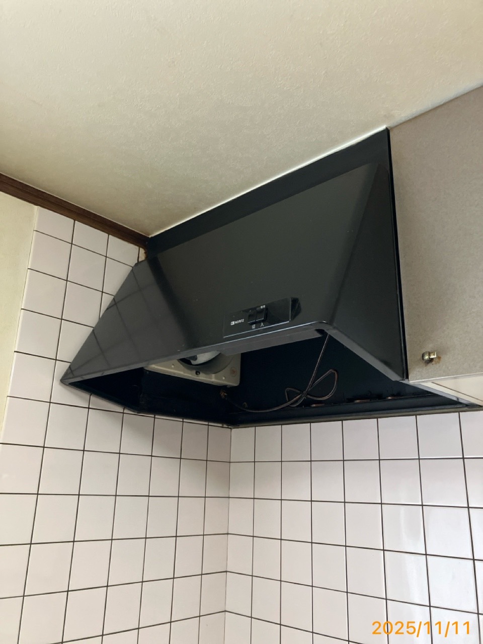 施工前　レンジフード