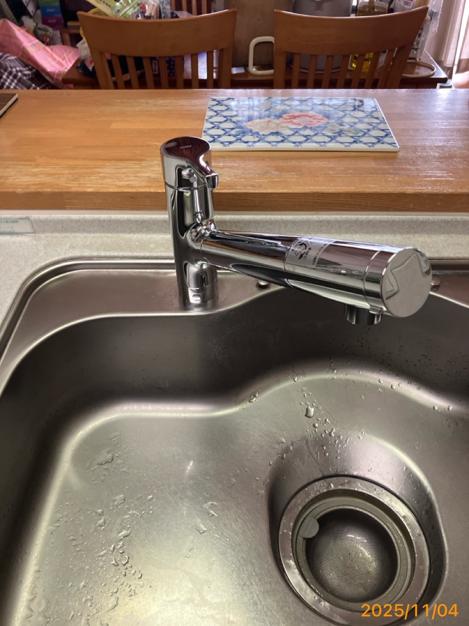 施工後　台所水栓（TKS05308JA）