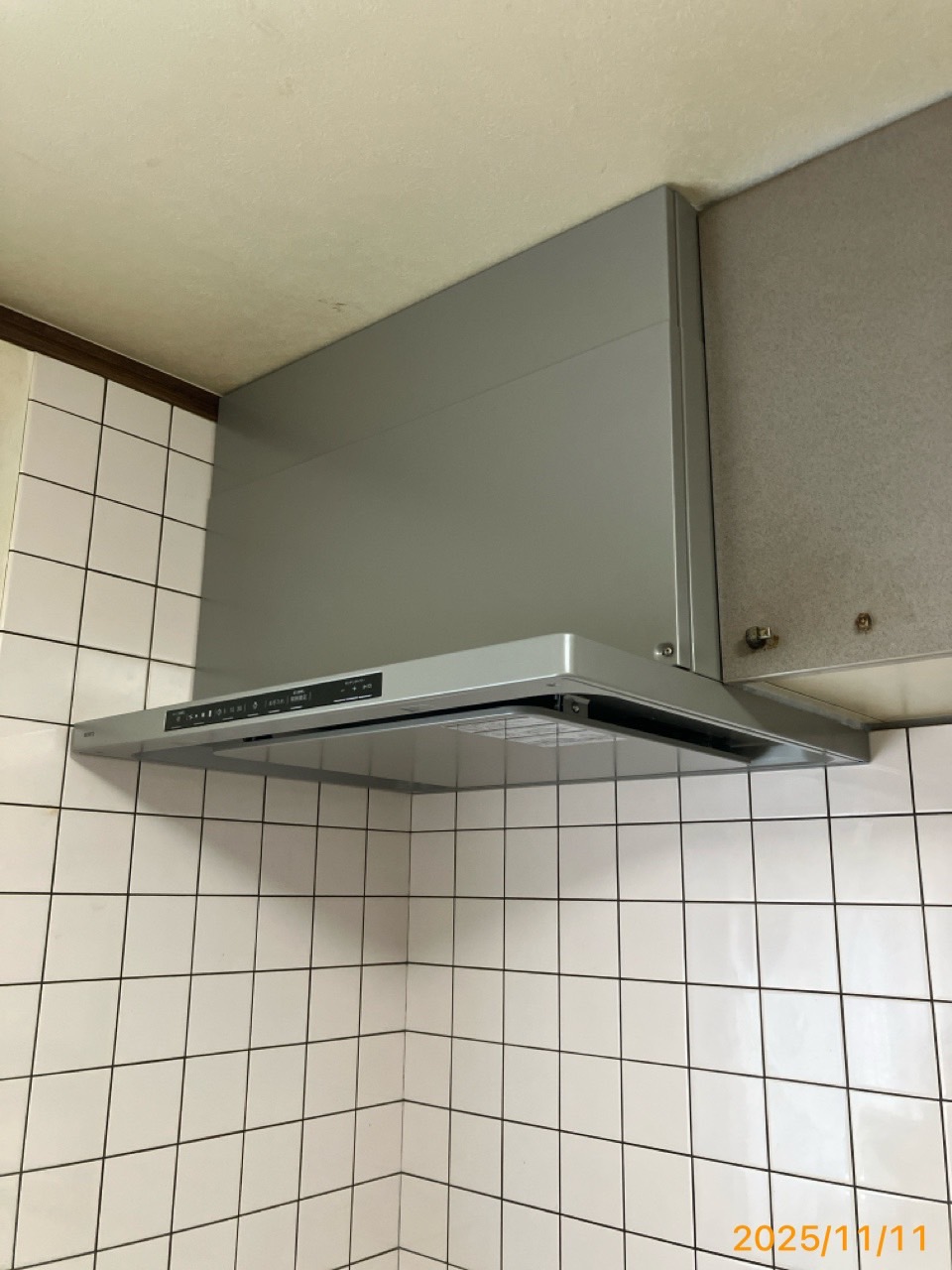 施工後　レンジフード（NFG7S25MSV）