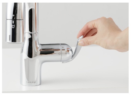 操作しやすいレバー